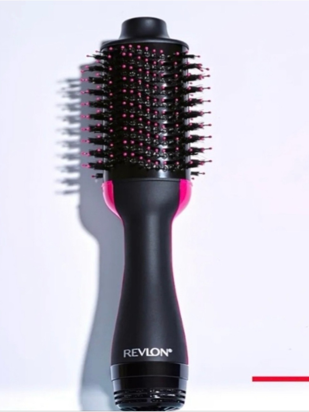 Revlon Black and Pink Round Hot Air Brush